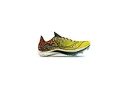 Saucony Mens Endorphin Cheetah Track Spike Spikes Running Racing Shoes in Black Vizi