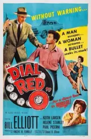Dial Red O poster Bill Elliott Keith Larsen Helene Stanley on 1955 Old Photo
