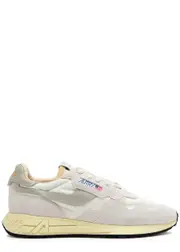 Autry Whirlwind Runner Panelled Canvas Sneakers - White - 42 (IT42 / UK8) 42 (IT42 / UK8)