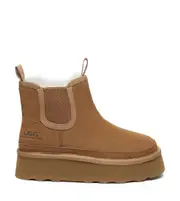 Ugg Australian Shepherd Chelsie Platform - Cow Suede Upper - Women - UGG Boots