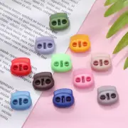 25PCS Spring cord lock Drawstring Cord Lock Stops Cord Toggle Stopper