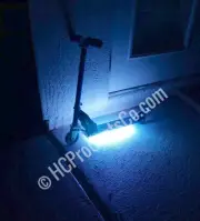 Remote Controlled Single Strip LED Light Kit For Scooters 20 Colors & Motions