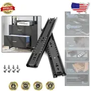 10 Inch Full Extension Drawer Slides with 100 lb Load Capacity - Side Mount