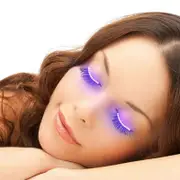 LED False Eyelash With Lamp Luminous Party Luminous Double Eyelid Sticker Fashion False Eyelash H