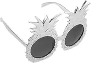 [VALICLUD] Unique Pineapple Shape Glasses Hawaiian Funny Eyewear Photo Booth Props for Beach Pool Parties