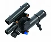 THERMOSTAT ENGINE COOLANT WATER OUTLET TOMA AGUA FOR RENAULT KANGOO 2001-2009