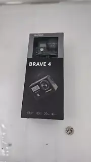 AKASO Brave 4 4K 20MP Wi-Fi Action Camera Ultra HD With Accessory Kit, NEW!