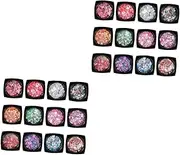 Pcs Set Makeup Sequins Gel Set Colors Sequin Body Gel Glitter Long-Lasting Versatile for Eye Makeup Nails