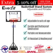 New Basket Ball Hoop Backboard System Pro Ring Net Portable Shatter-Proof Stable
