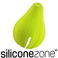 在飛比找momo購物網優惠-【Siliconezone】施理康不沾手便利矽膠擠檸檬器-綠