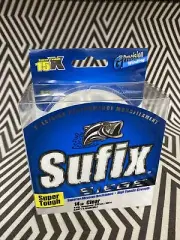 Sufix Siege Clear Monofilament Fishing Line 14 lb 330yds Mono - FAST SHIPPING!!!