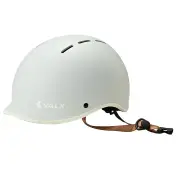 VALK Retro Bike Helmet, 56-61cm S, M, L Universal Dial Fit System, Arctic White