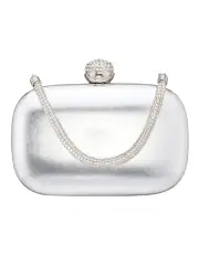 [NINA] Myllie Silver Metallic Bag