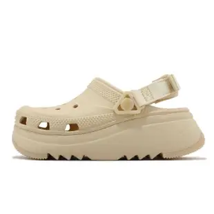 【Crocs】洞洞鞋 Hiker Xscape Clog 男女鞋 香草色 米白 經典獵戶 克駱格 厚底 卡駱馳(208365108)