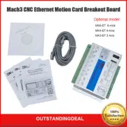 Mach3 3/4/6-Axis CNC Controller Board Ethernet Motion Card CNC Breakout Board SZ