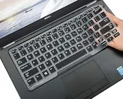 CaseBuy Keyboard Cover for Dell Latitude 5480 5490 5491 7490 7480 14 inch Laptop, Dell 3340 E3340 E5490 E5491 E5450 E5470 E7450 E7470 E7480 Keyboard Protective Skin with Point, Black