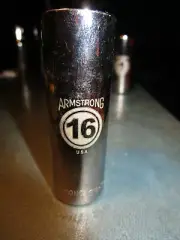 Armstrong 38-316 Socket 3/8" Dr 12 Pt Dp 16mm