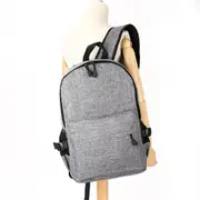 Laptop Bag Canvas with USB Charging Port School Travel Business Backpack Unisex