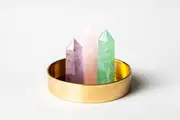Aquarius Crystal Trio - Amethyst, Fluorite + Rose Quartz
