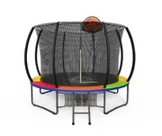 Jumping Roo 12FT Trampoline With Basketball Hoop/Sunshade Net