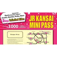 在飛比找蝦皮購物優惠-(信用卡賣場) 日本 關西迷你鐵路周遊券 JR Kansai