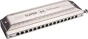 [Hohner] Harmonica Harmonica, Silver (M758501)