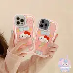 SUNSHINE2-SKIN 感官液體矽膠超級防摔保護殼 CANDY KT CAT 兼容 IPHONE 15 11 14