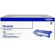Brother TN-3310 Toner Ink Cartridge Black Genuine Original