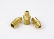 Brass Hex Nipple Reducer 1/2" x 3/8" BP123-8-6