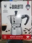 Bialetti Moka Express 2 Cups Coffee Maker - Silver