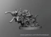 Sewer Ooze Jelly Pudding Creature Monster Manual 28mm Scale DND D&D Miniature SB