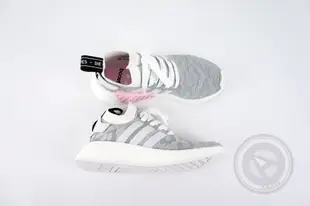 【A-KAY0】ADIDAS 女鞋 W NMD R2 PK GREY PINK 灰白粉【BY9520】