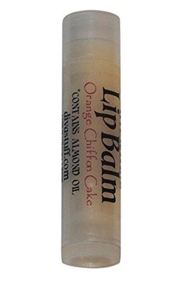 Best Formula Fun Flavored Lip Balm By Diva Stuff (Orange Chiffon Cake)