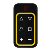 1X(Garage Door Eight-Channel Remote Control Rechargeable Universal 2160