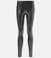 [Isabel Marant] Isabel Marant Joshua jersey leggings AU 14 black