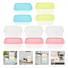 10 Pcs Stackable Food Storage Box Fridge Shelf Holder Refrigerator Freezer Bins