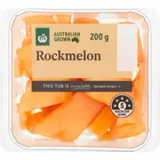 Woolworths Fresh Rockmelon Tub 200g