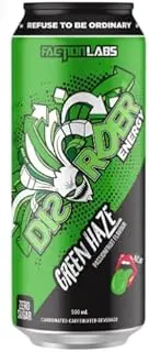 Faction Labs Disorder Energy Green Haze Passionfruit Flavour Energy Drink 24 x 500ml