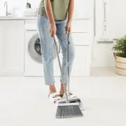 Long Handheld Dustpan and Brush