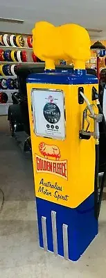 Golden Fleece Petrol Bowser Fuel Pump Petrol Gas Service Station Gasoline
