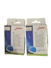 2 Packs / Pcs Phase Cleaning Tablets for Fully Automatic Coffee Machines 6 Count