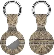 1PCS for Bronze and Black Air Tag Holder Case Waterproof & Shockproof Anti-Scratch Protective Air Tag Cover with Keychain Ring Silicone Tags Holders for Luggage, Backpack, Keys, Pet
