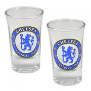 Chelsea FC Chelsea Shot Glasses Two Pack Multicolour One Size