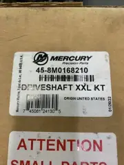 MERCURY OUTBOARD 5.44 GEARCASE DRIVESHAFT XXL KT 45-8M0168210 NEW OEM