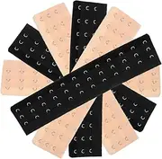 [CATIEBYE] 6pcs Extenders for Women Extension Hooks Clasps Comfortable Fit for Standard Bras and Skin Tone