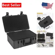Compact 17 Inch Hard Case for Cameras, Mic & Equipments - Travel Ready Design