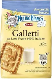 Mulino Bianco Galletti Biscuits with Sugar Granules 350 g
