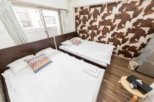 心齋橋的1臥室公寓 - 25平方公尺/1間專用衛浴5 min to Shinsaibashi station ! 4 pp !DC303