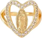 [CACALOSS] Virgin Mary Ring Adjustable Open Ring