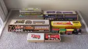 5 Train Wind Up Tin Toys
